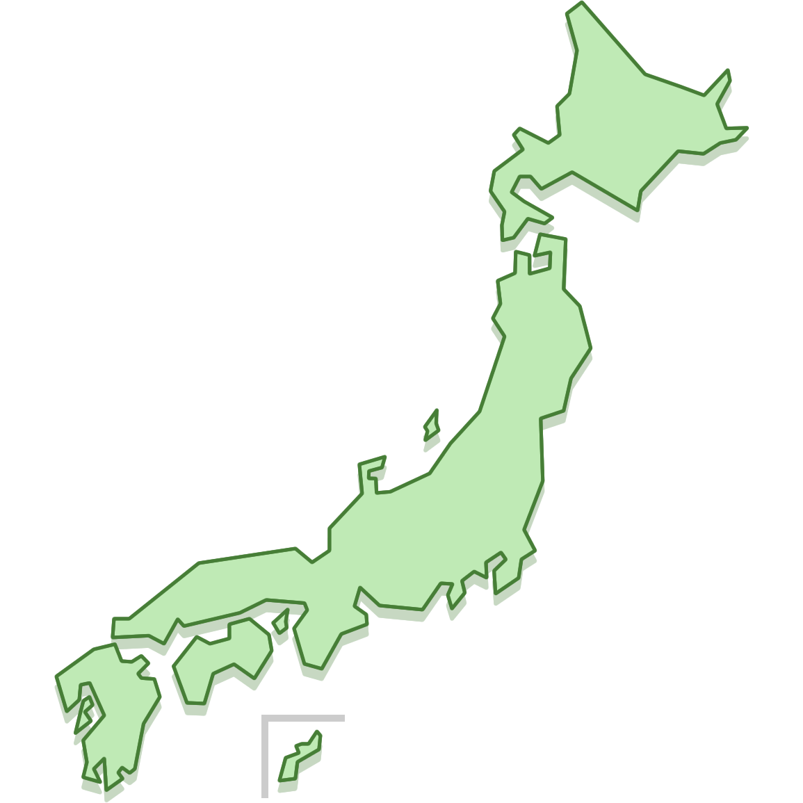 日本地図